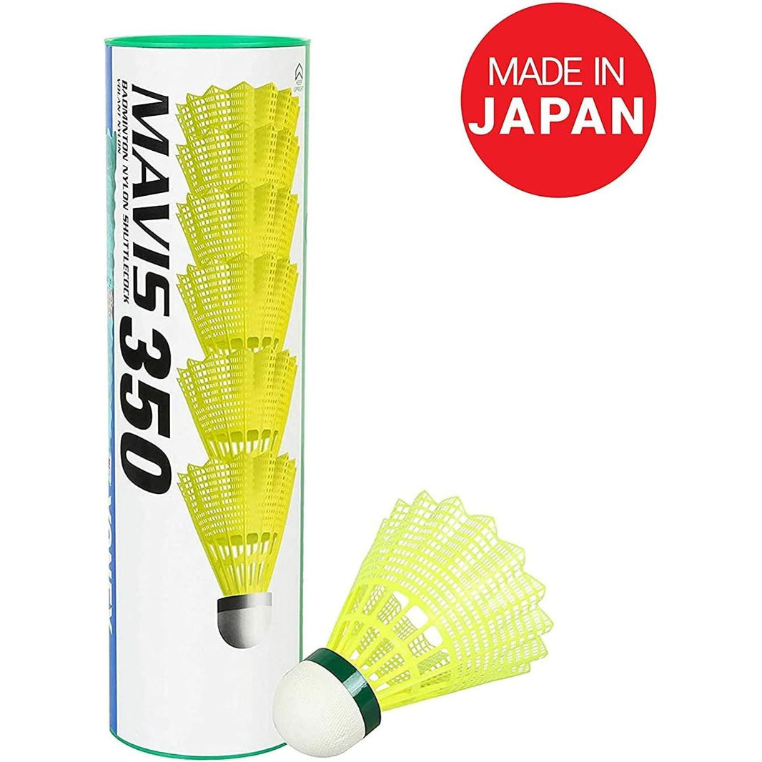 Yonex Mavis 350 shuttlecock made in Japan