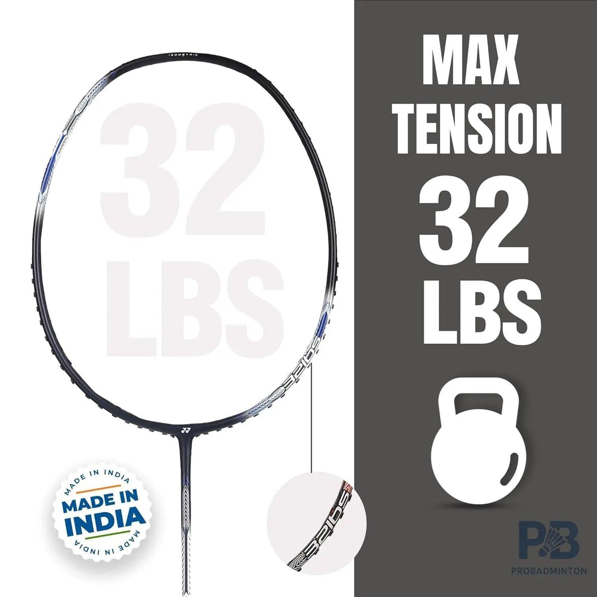 Yonex Astrox Attack 9 badminton racket - frame detail