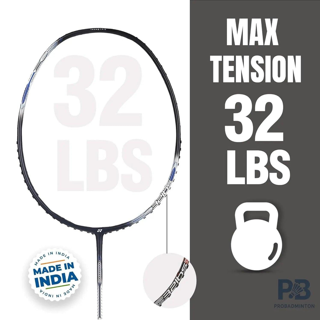 Yonex Astrox Attack 9 badminton racket - frame detail