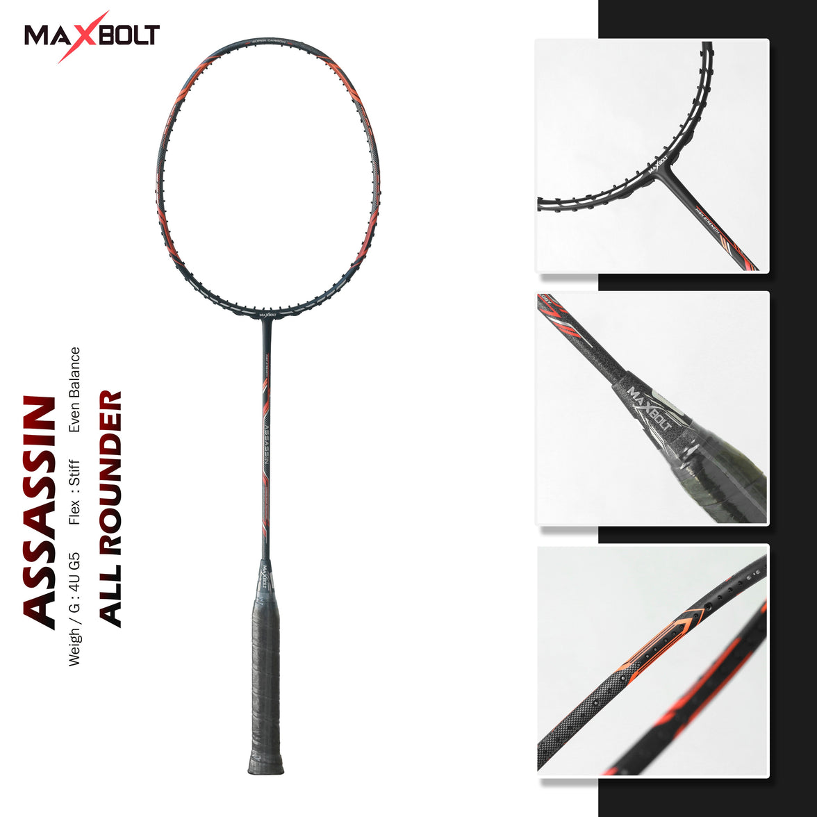 Maxbolt ASSASSIN Badminton Racket