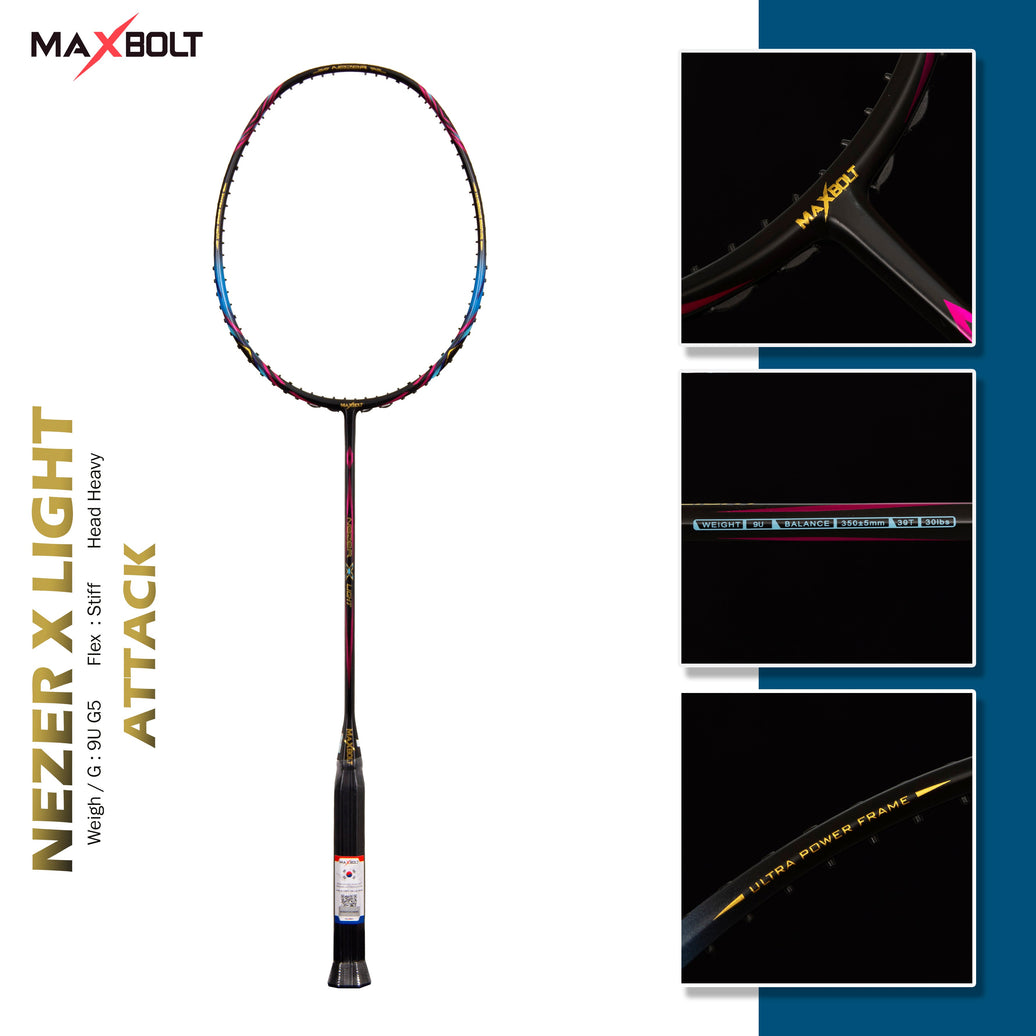Maxbolt NEZER X LIGHT Badminton Racket