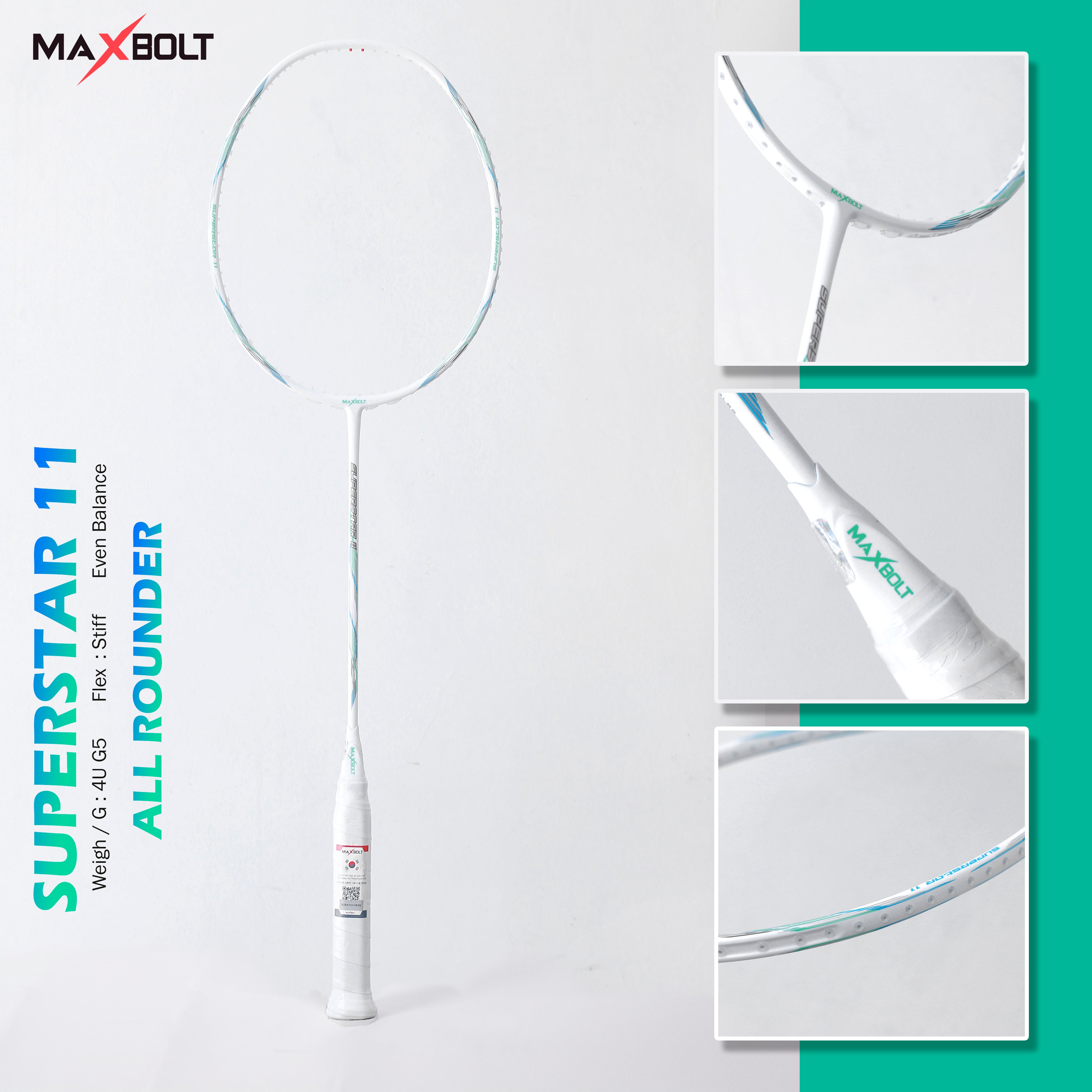 Maxbolt SUPERSTAR 11 Badminton Racket