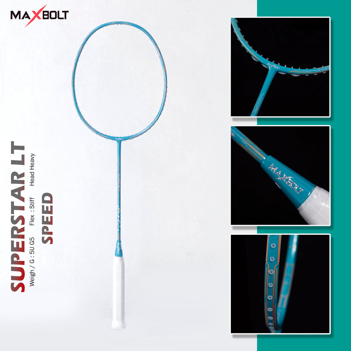 Maxbolt SUPERSTAR LT Badminton Racket