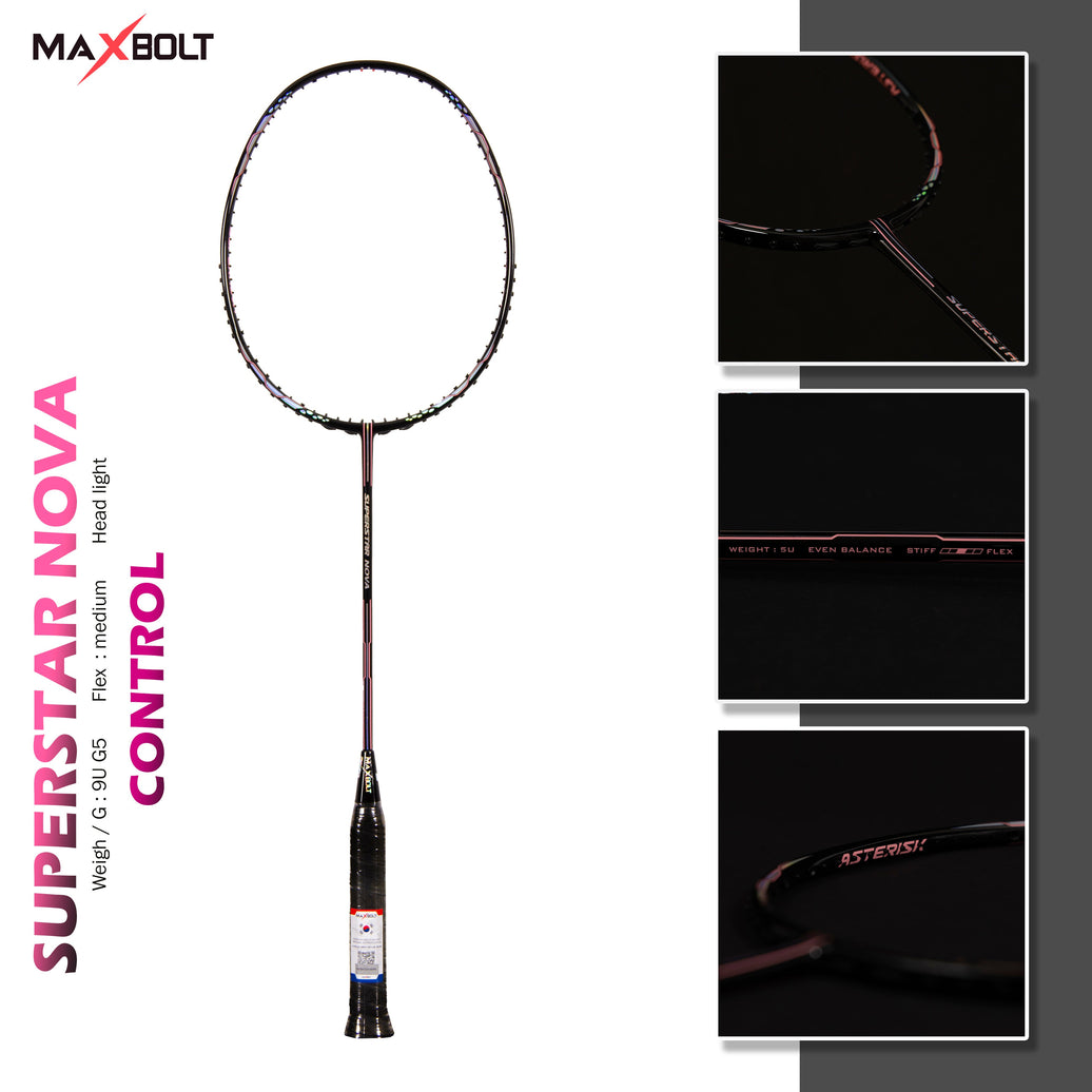Maxbolt SUPERSTAR NOVA Badminton Racket